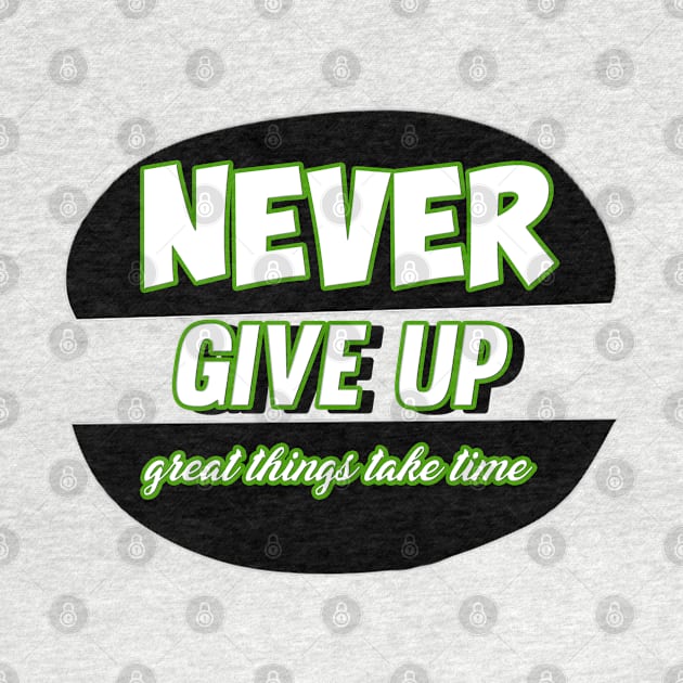 Never Give up by titogfx